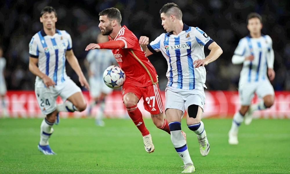 Real Sociedad vs SL Benfica, Grupo D